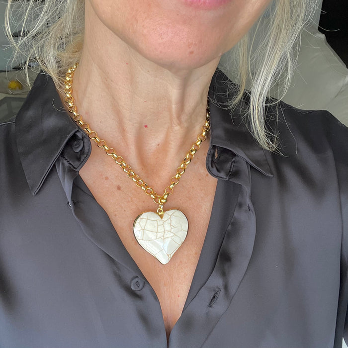 Heart of Ivory Necklace