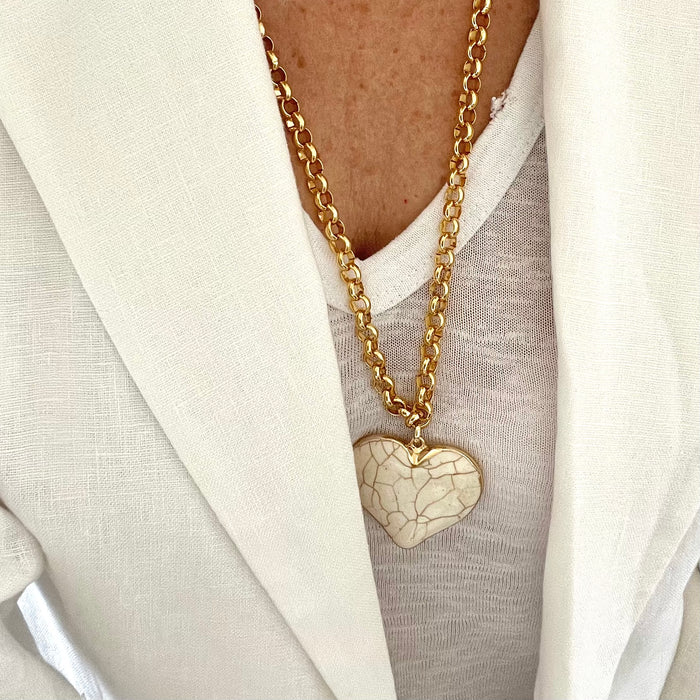 Heart of Ivory Necklace